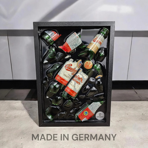 Budweiser beer broken - budweiser,