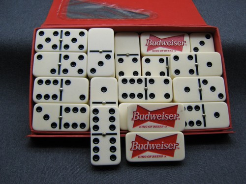 Werbung bier budweiser domino - budweiser,