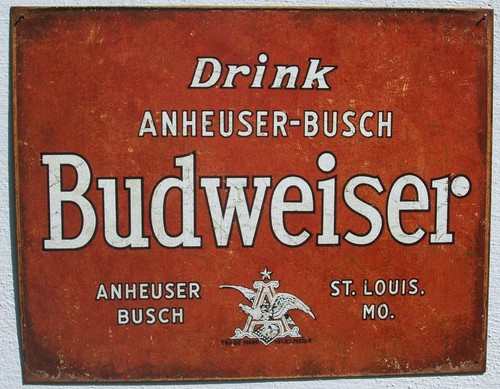Budweiser bier usa vintage - budweiser,