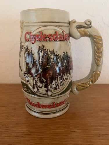 Budweiser bierkrug clydesdales - budweiser,