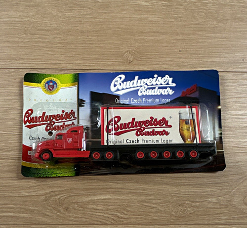 Budweiser budvar werbe - budweiser, werbe-truck