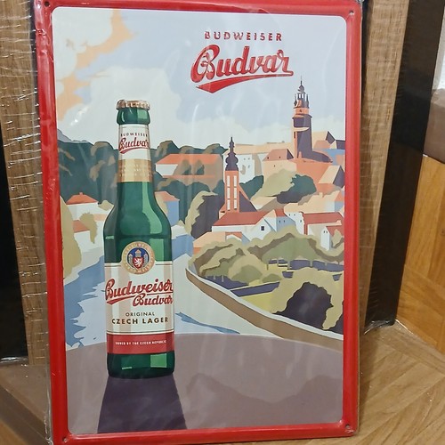 Bier reklame budvar - reklame, budweiser
